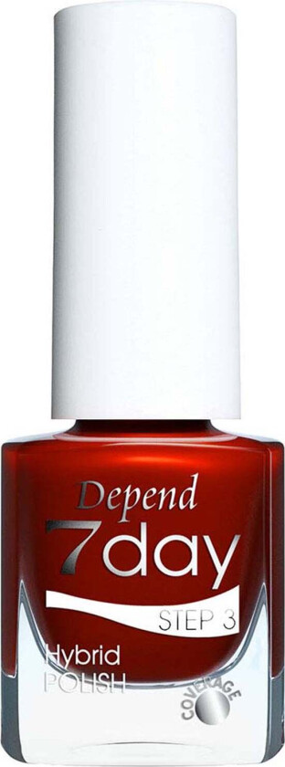 7day Hybrid Polish Red Diamond - 5 ml