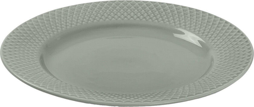 Rhombe Earth lunsjtallerken 21 cm, moss