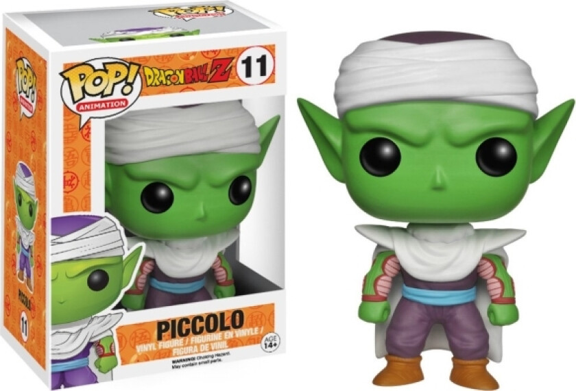 Funko Pop! Animation: Dragonball Z - Piccolo, Samlefigur, Tegnefilm