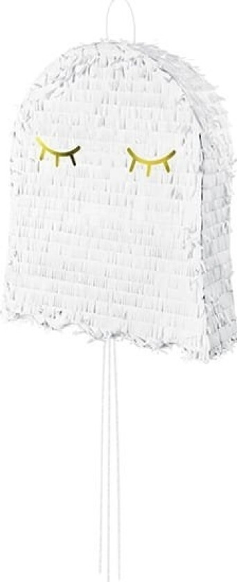 Partydeco Pin9, Standard Pinata, Alle Kjønn, Gull, Hvit, 415 Mm, 100 Mm, 500 Mm
