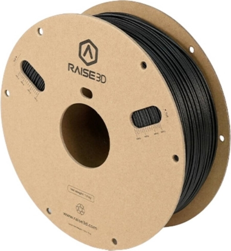 Raise3d Pmra-1016-001 Industrial Pet Gf Filament Pet 1.75 Mm 1000 G Sort 1 Stk