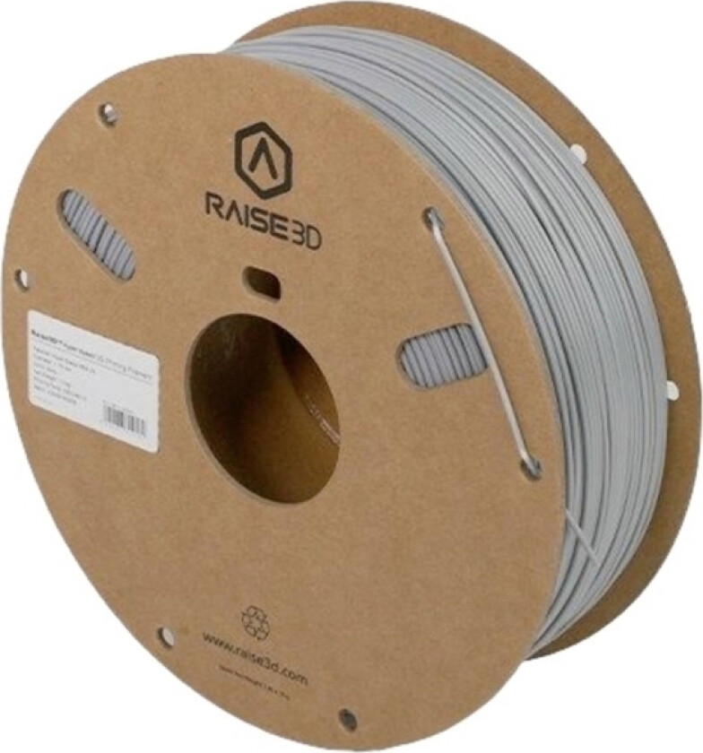 Raise3d Pmra-1014-003 Hyper Speed Abs Filament Abs-Plast 1.75 Mm 1000 G Grå 1 Stk