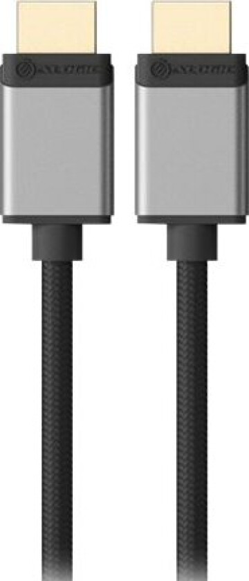 Super Ultra - Hdmi-Kabel - Hdmi Hann Til Hdmi Hann - 2 M - Romgrå - 4K 120 Hz Støtte, 8K 60Hz Støtte