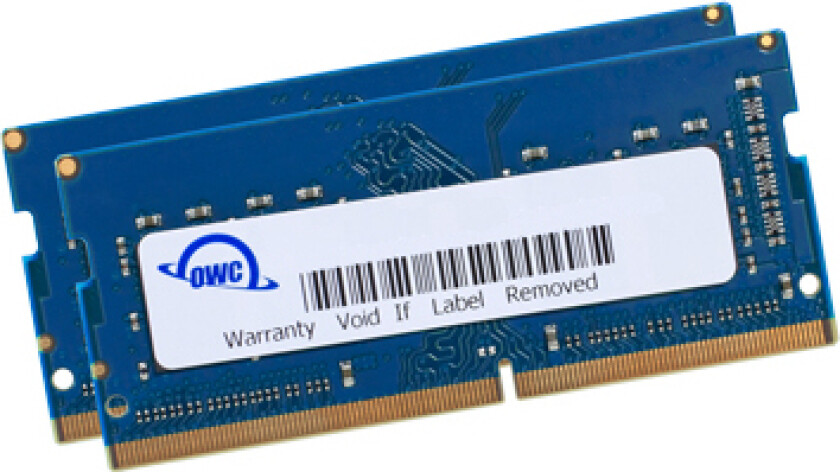 Owc Owc2400ddr4s16p, 16 Gb, 2 X 8 Gb, Ddr4, 2400 Mhz, 260-Pin So-Dimm, Blå