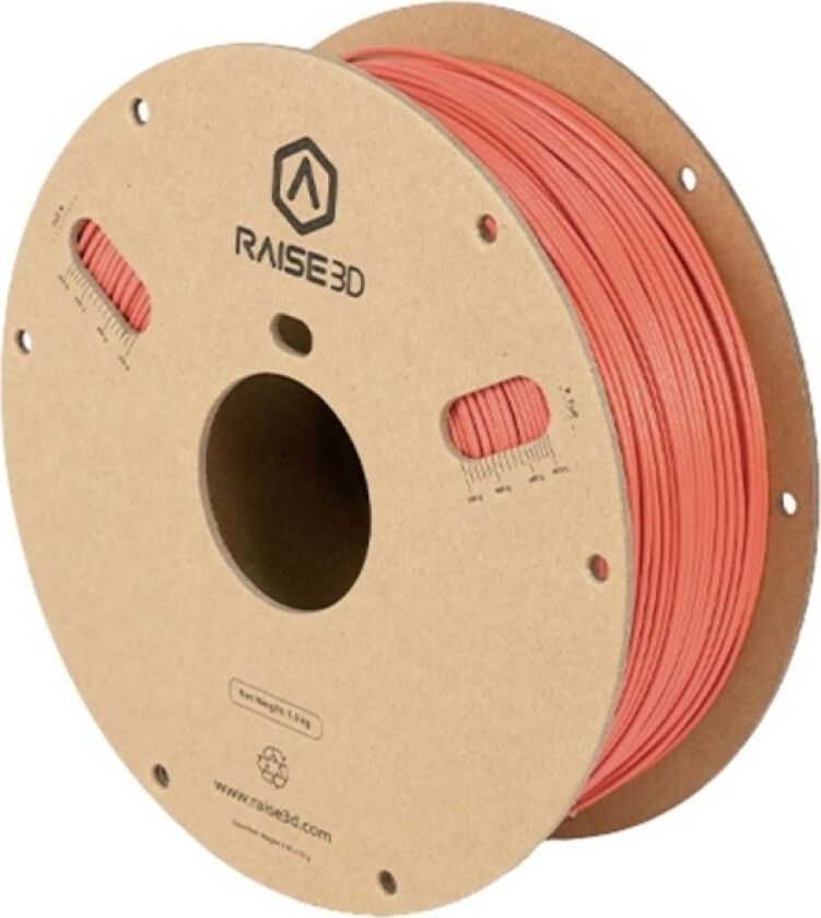 Raise3d Pmra-1016-004 Industrial Pet Gf Filament Pet 1.75 Mm 1000 G Rød 1 Stk