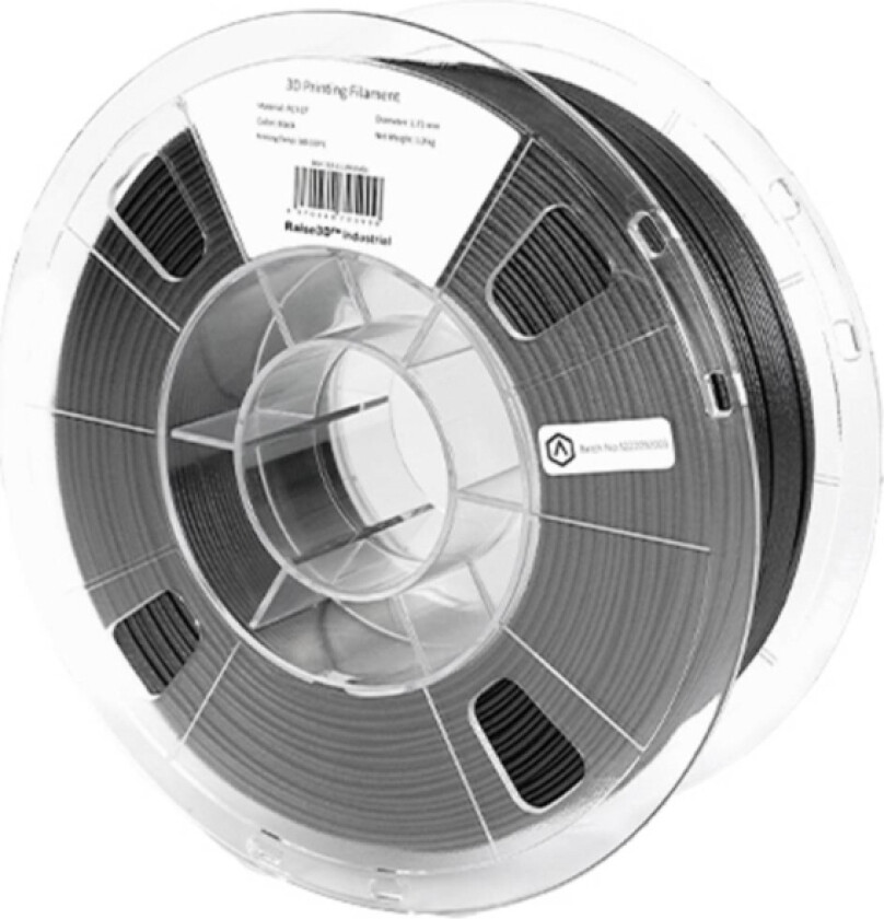 Raise3d Pmra-1017-001 Industrial Pet Cf Filament Pet 1.75 Mm 1000 G Sort 1 Stk