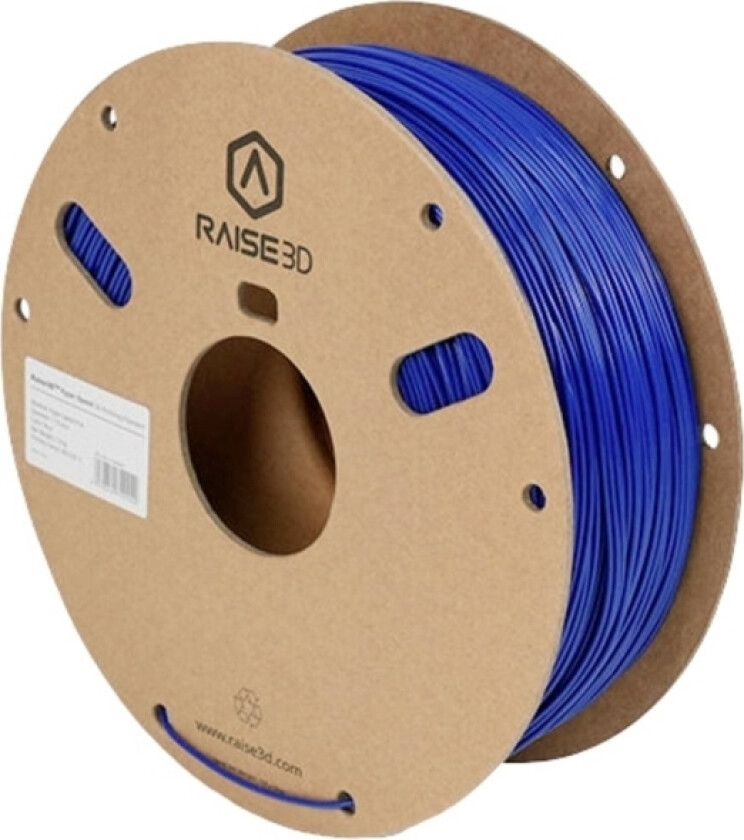 Raise3d Pmra-1019-004 Hyper Speed Pla Filament Pla-Plast 1.75 Mm 1000 G Blå 1 Stk