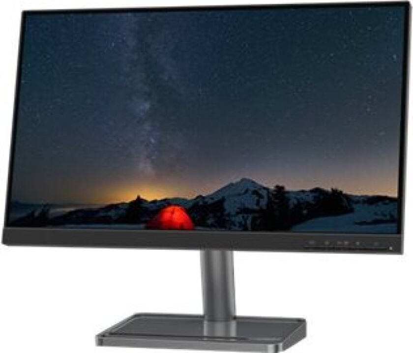 L22i-30 - Led-Skjerm - 21.5" - 1920 X 1080 Full Hd (1080P) @ 75 Hz - Ips - 250 Cd/M² - 1000:1 - 6 Ms - Hdmi, Vga - Ravnsort