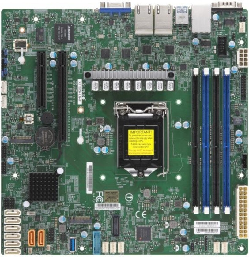 Server Mb Super Micro Mbd-X11sch-Ln4f-B Lga 1151/Matx/4X1gb Bulk