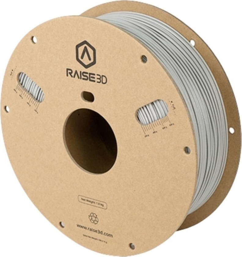 Raise3d Pmra-1016-003 Industrial Pet Gf Filament Pet 1.75 Mm 1000 G Grå 1 Stk