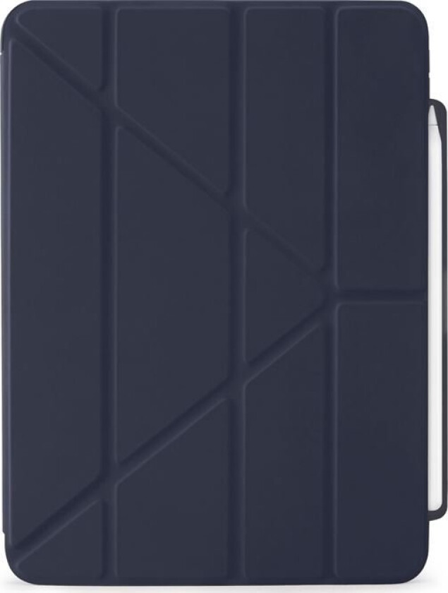 Etui Na Tablet Pipetto Pipetto Origami No3 Pencil Case, Dark Blue - Ipad Air 11 (2024) / Ipad Air 10.9 (2022/2020)