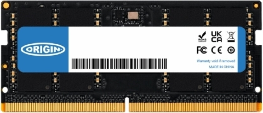 Opprinnelseslagring 16 Gb Ddr5 4800Mhz Sodimm 1Rx8 Non-Ecc 1.1V