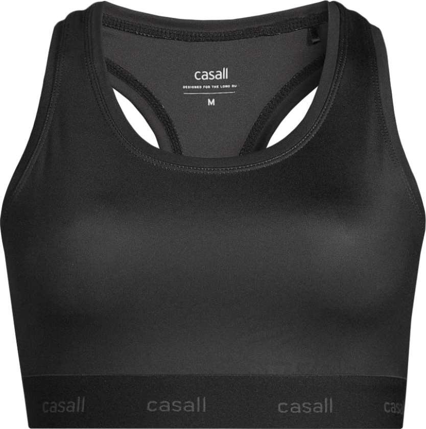 Women's Graphic Sports Bra Black XS