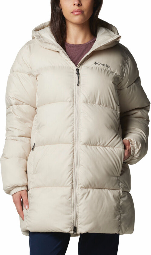 Columbia Women's Puffect II Mid Hooded Jacket Dark Stone L