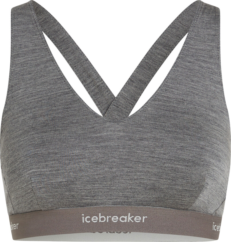 Women's Merino 125 Cool-Lite Sprite Racerback Bra Gritstone Hthr-013 S