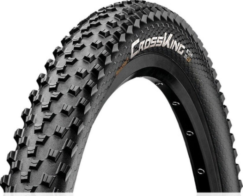Cross King Non Folding Tire (50-622) Black/Black, Psi Max:4,5 (Bar), Weight:720 G