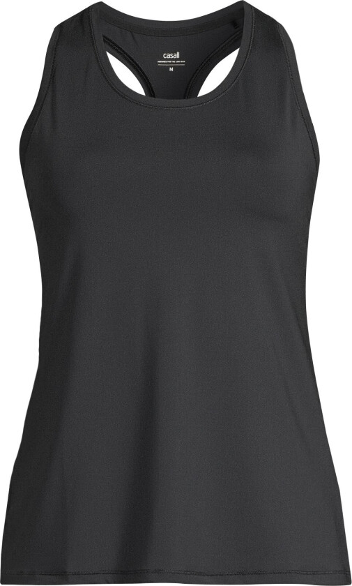 Women's Essential Racerback Tank Black M