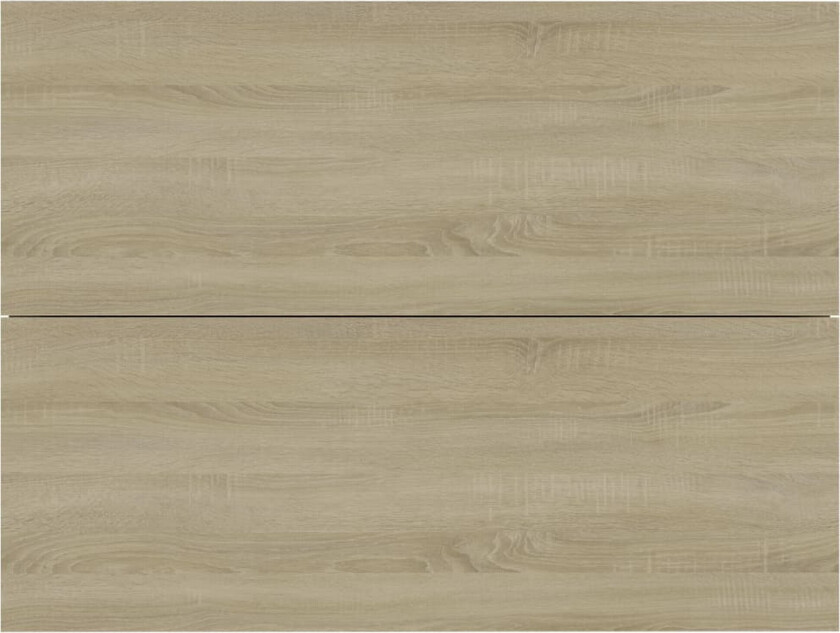 Nattbord sonoma eik 40x30x30 cm sponplate - Beige