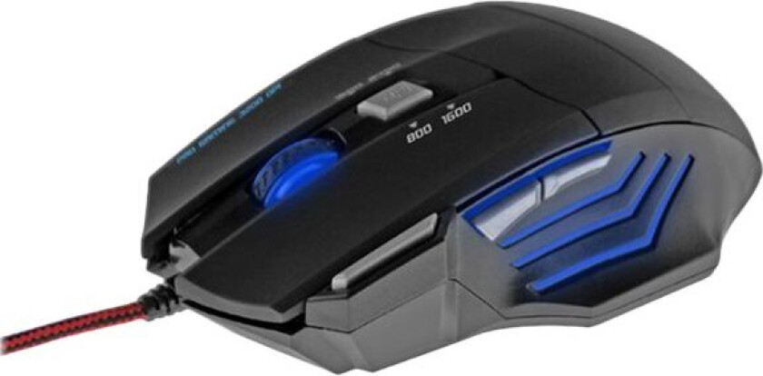Media-Tech Cobra Pro Mt1115 - Mus - Optisk - 6 Knapper - Kablet - Usb