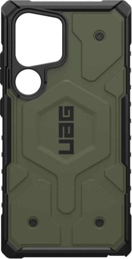Urban Armour Gear Uag Pathfinder Magnet, Oliven Trist, Deksel, Samsung, Galaxy S24 Ultra, 17,3 Cm (6,8"), Sort, Oliven