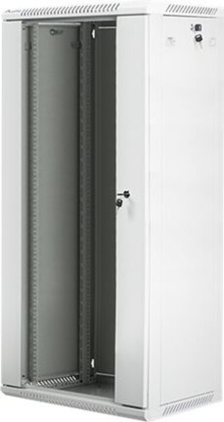 Lanberg - Rack Skap - Veggmonterbar - Grå, Ral 7035 - 27U - 19"