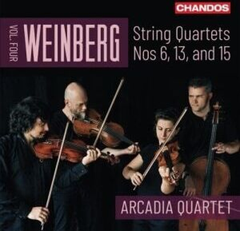 Arcadia Quartet - Weinberg: String Quartets, Vol. 4
