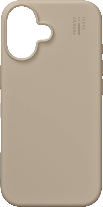 Silicone iPhone 16 deksel (beige)