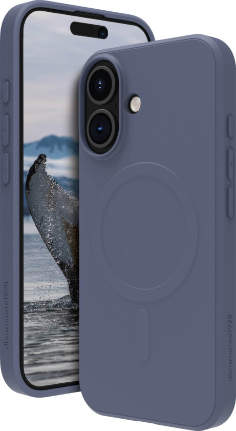 Dbramante1928 Greenland Pro MagSafe deksel for iPhone 16 (blå)