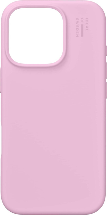 Silicone iPhone 16 deksel (bubblegum pink)