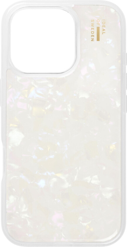 Ideal of Sweden iPhone 16 Pro Max deksel (pearlized white)