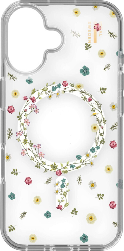 MagSafe Clear deksel for iPhone 16 (floral)