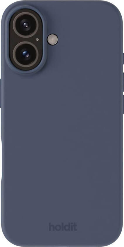 Silicone iPhone 16 deksel (pacific blue)