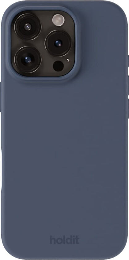 Silicone iPhone 16 Pro deksel (pacific blue)