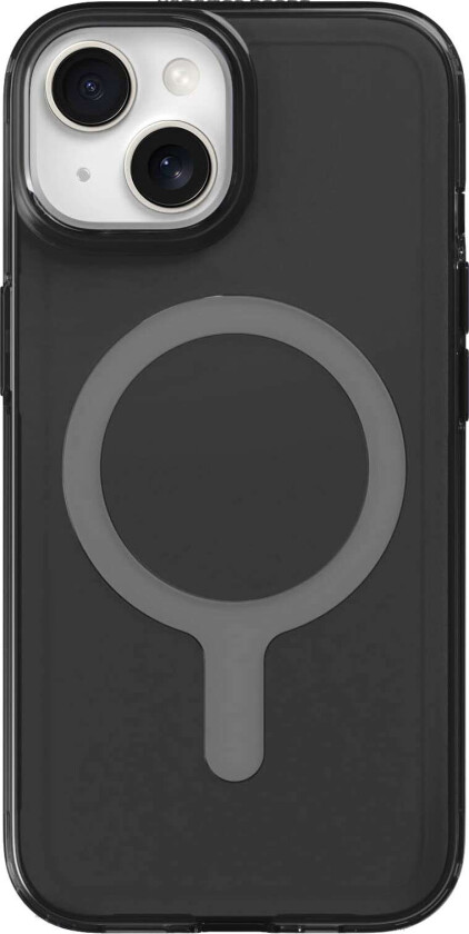 iPhone 15 CLRPRTCT tonet deksel (sort)