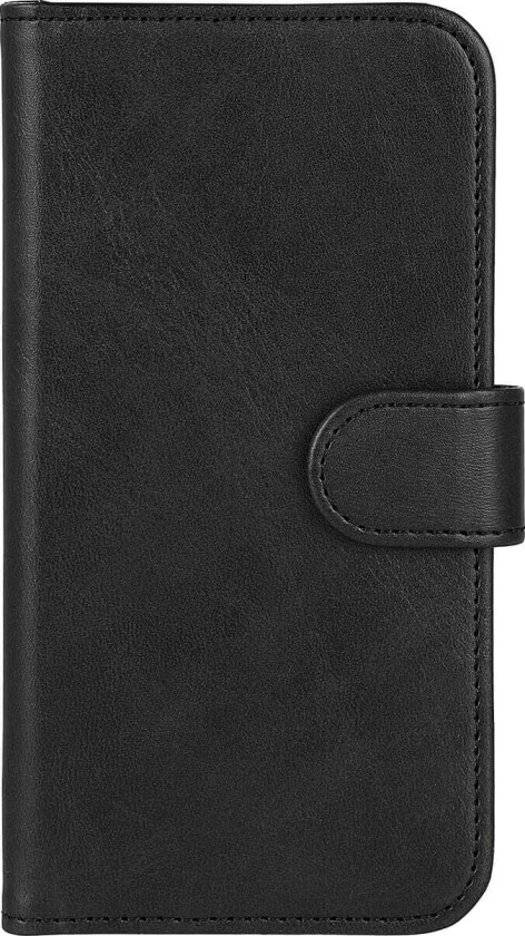 iPhone 15/14/13 lommebokdeksel (sort)