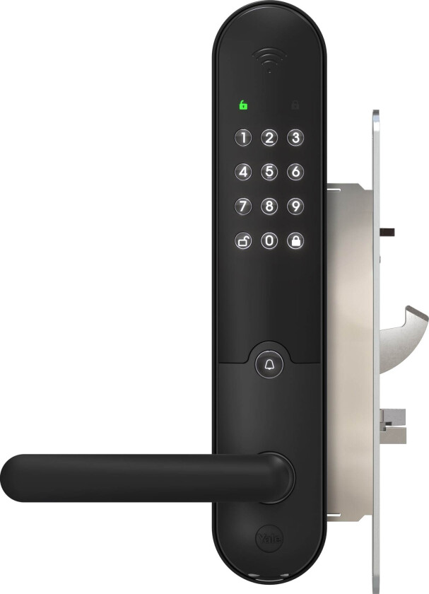 Doorman L3S Flex digital dørlås (sort)