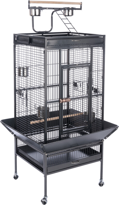 papegøyebur Noble - L 82 x B 77,4 x H 164 cm