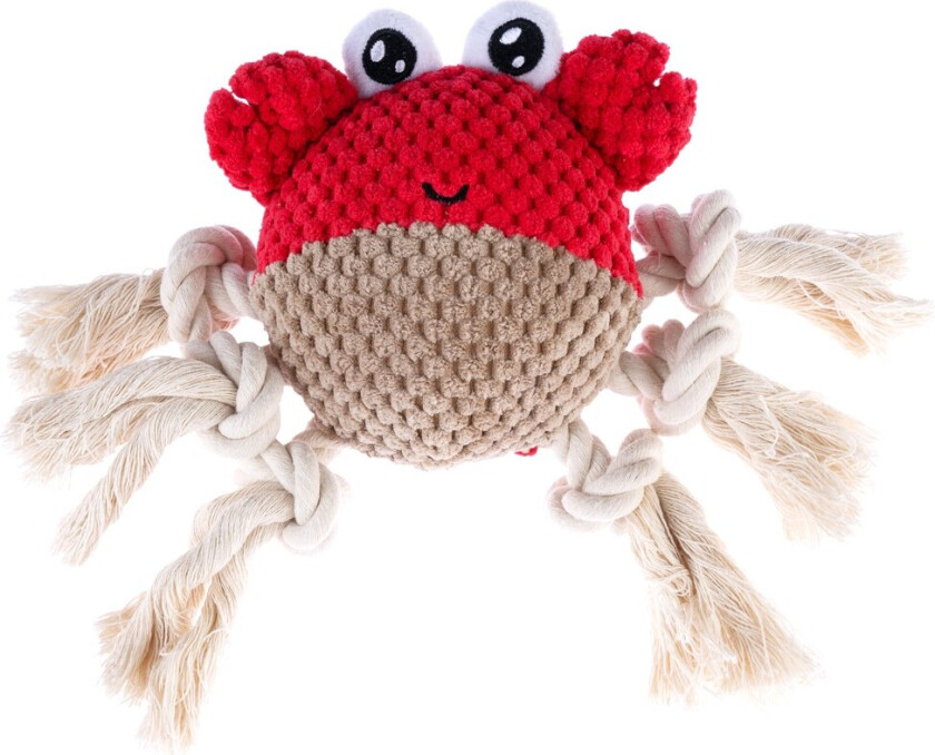 hundeleke Sebi krabbe - L 21 x B 21 x H 6 cm