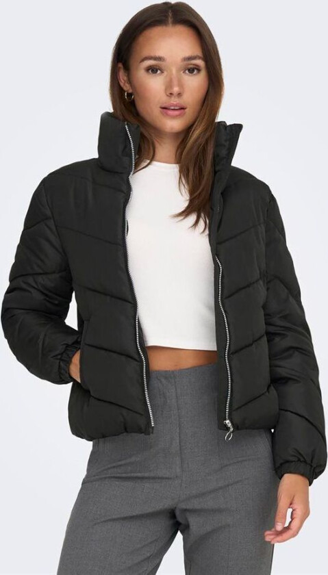 Jdy Finno Short Padded Jacket Svart L