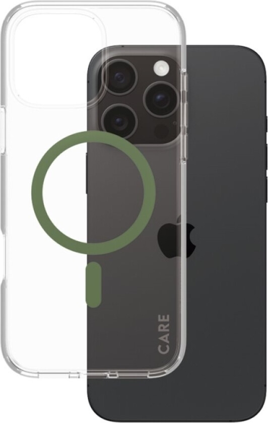 Panzerglass Care Case Flagship Green Magsafe Iphone '24 6.9" Pro