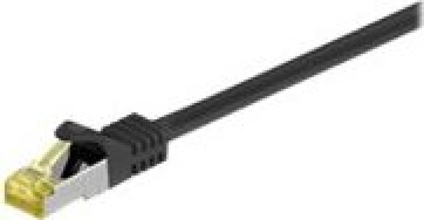 Microconnect - Nettverkskabel - Rj-45 (Hann) Til Rj-45 (Hann) - 15 M - Sftp, Pimf - Cat 7 - Uten Hindringer - Svart