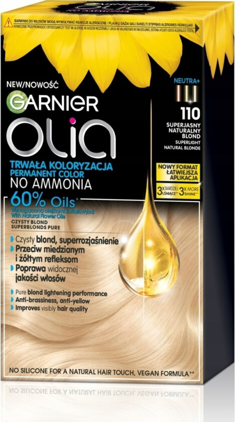Alkotest Garnier_Olia Farba Do Wosów 110 Superlight Natural Blonde