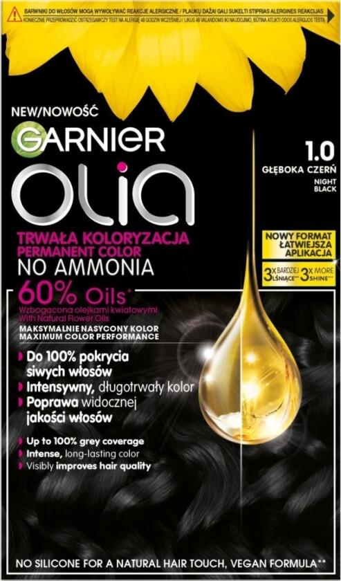 Garnier_Olia Hårfarge 1.0 Night Black