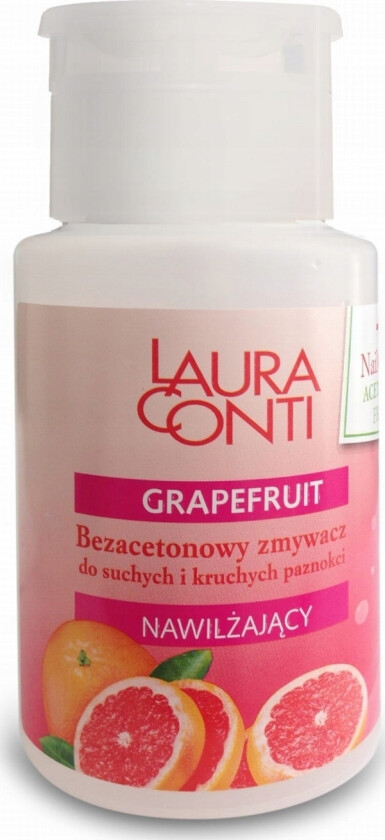 Laura Conti_Grapefrukt Acetonfri Neglelakkfjerner 150Ml