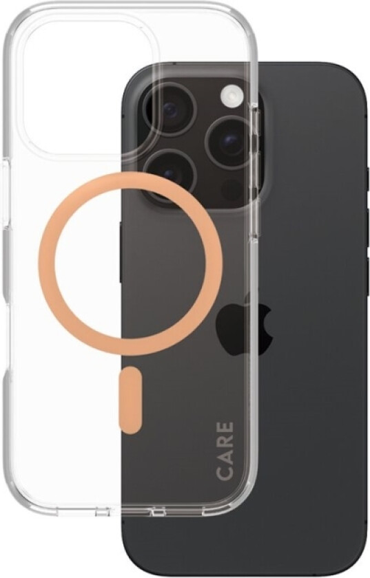 Panzerglass Care Case Flagship Peachy Magsafe Iphone '24 6.3" Pro