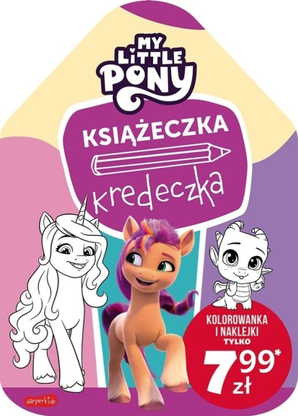 Harpercollins Crayon Book Mlp New Generation 86466
