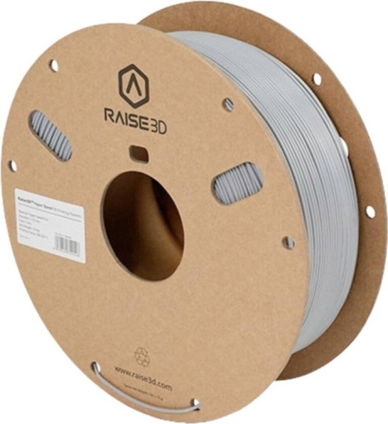 Raise3d Pmra-1019-002 Hyper Speed Pla Filament Pla-Plast 1.75 Mm 1000 G Grå 1 Stk