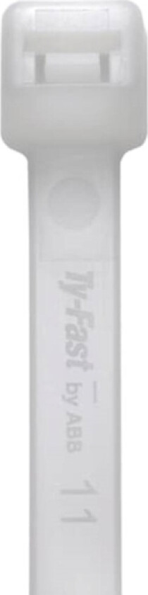Abb Ty-Fast Cable Ties, Polyamid, Naturlig, 180 N, V2, Ul/Iec 62275, 290 Mm