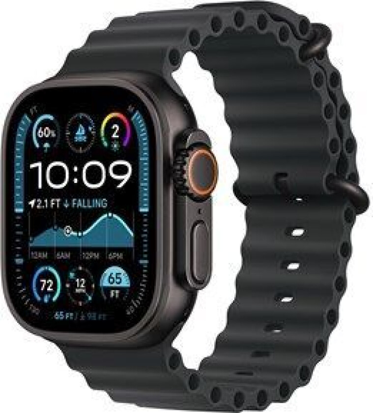 Watch Ultra 2 GPS + Cellular 49mm Black Titanium Case with Black Ocean Band