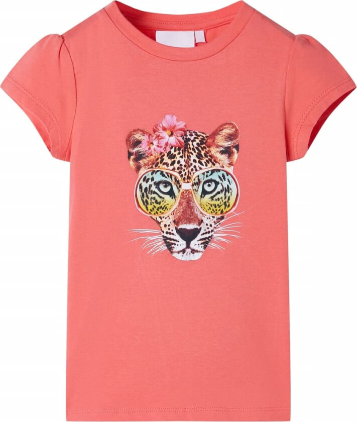 Bilde av T-skjorte for barn korall 140